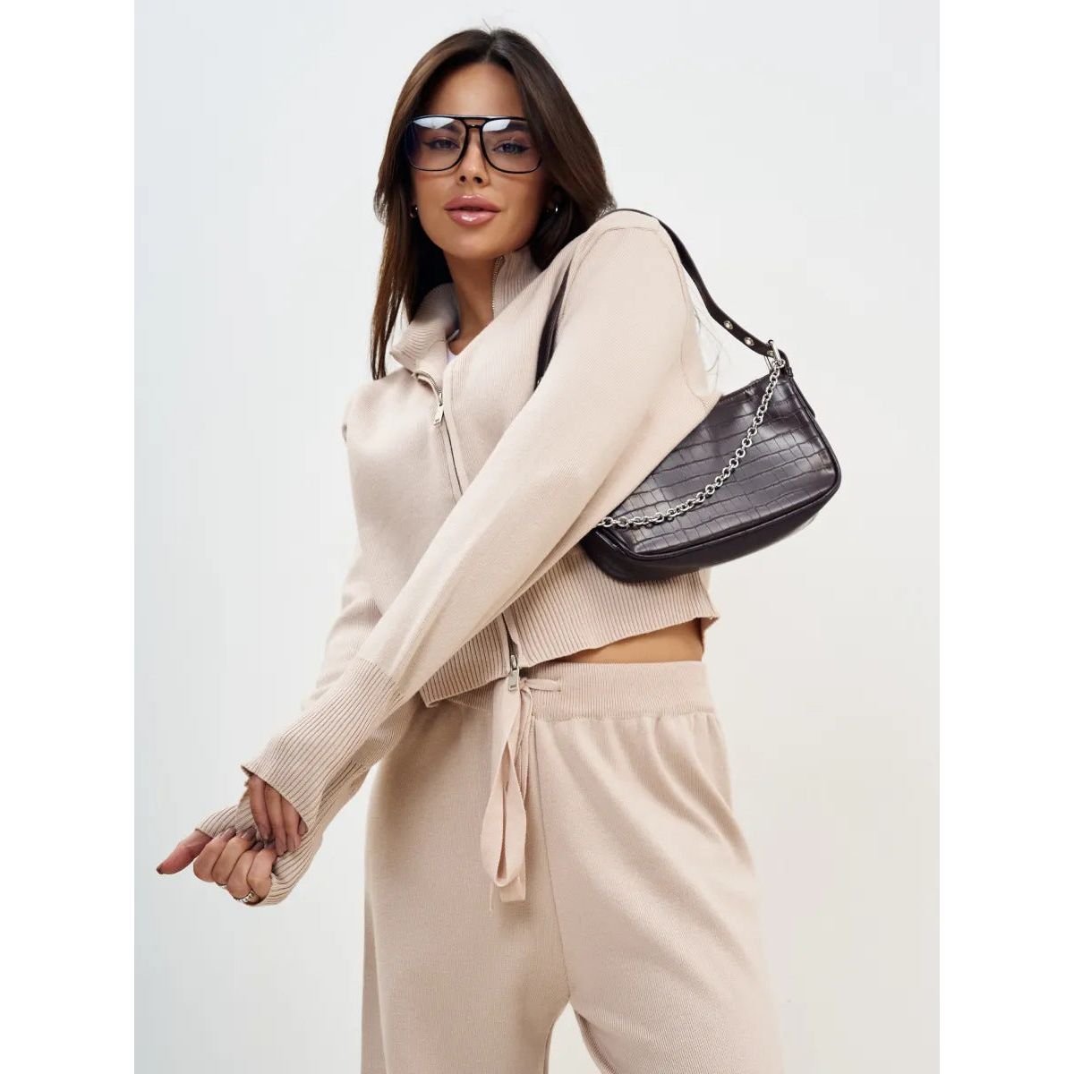 Two-piece Set Casual Cardigan Suit Women