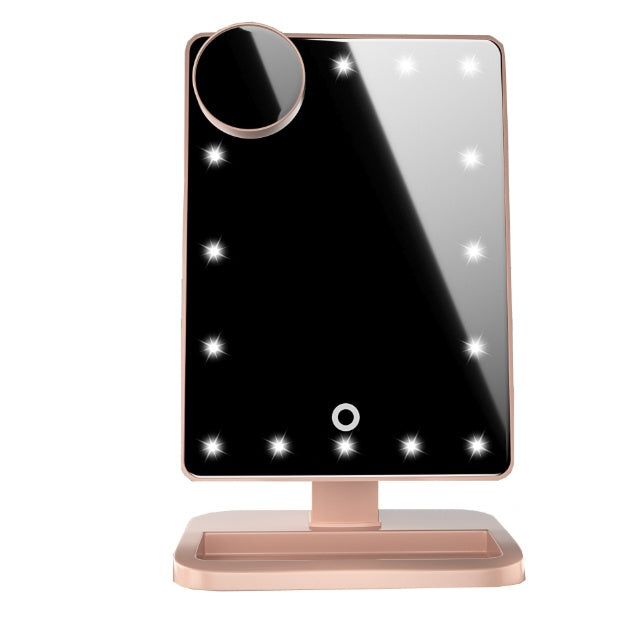 Smart LED Makeup Mirror with Bluetooth Speaker