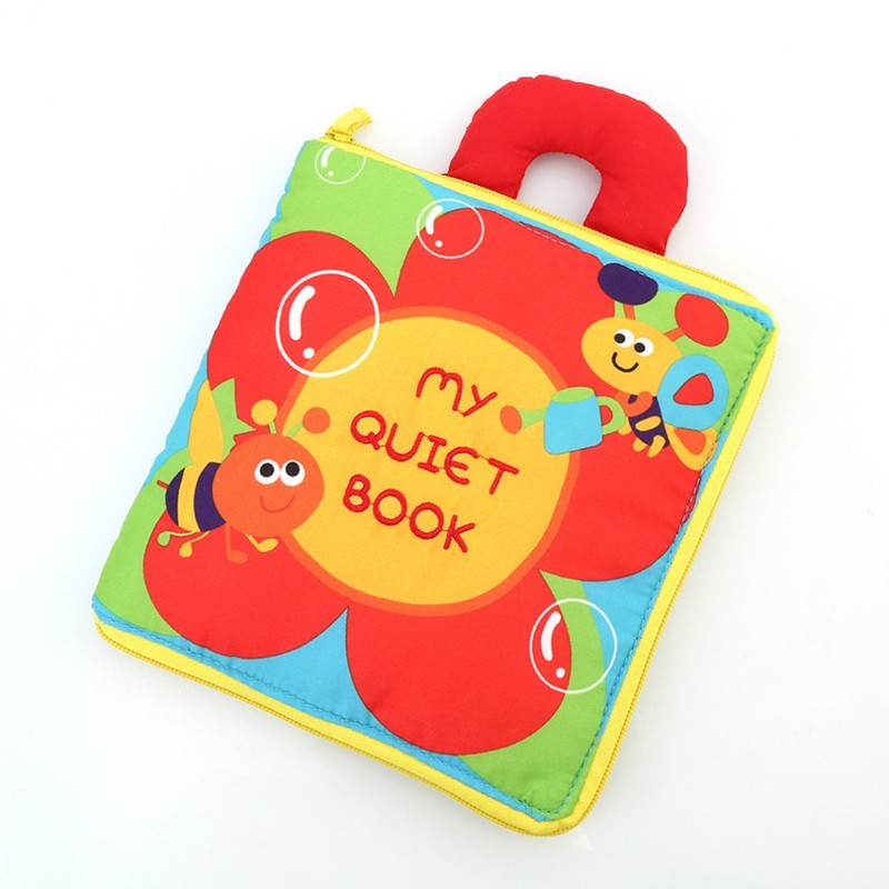 Baby Multi-Functional Soft Cloth Book