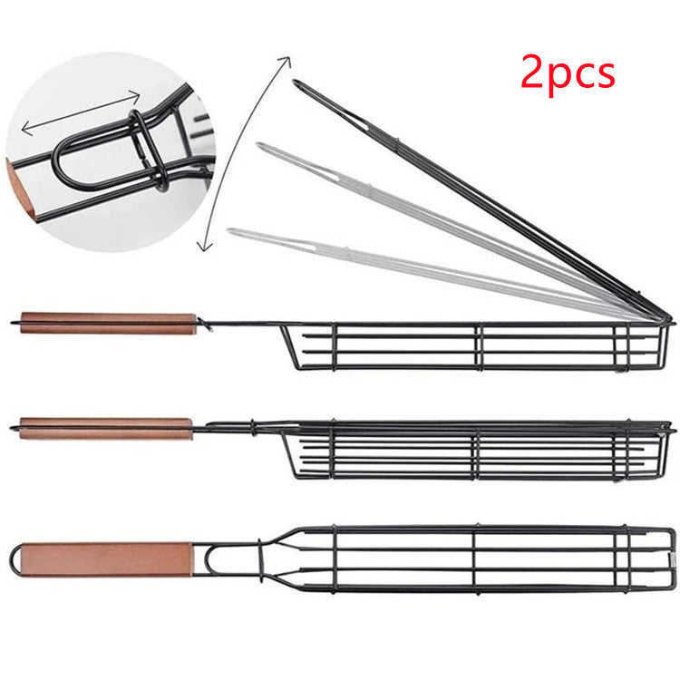 BBQ Grill Basket That Makes Everyone a Grilling Pro