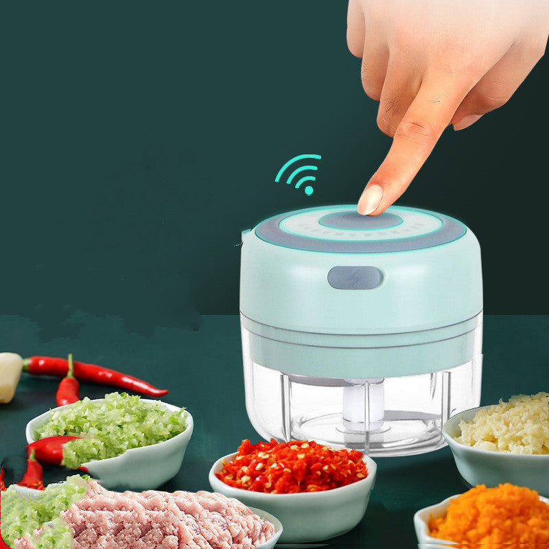 Mini Electric Garlic Chopper - USB Rechargeable