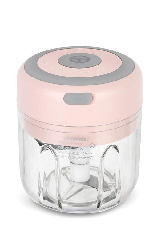 Mini Electric Garlic Chopper - USB Rechargeable