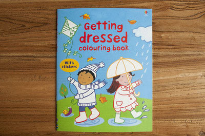 Usborne Colouring Book Baby Learn English Cartoon Coloring Book Painting Graffiti Sticker