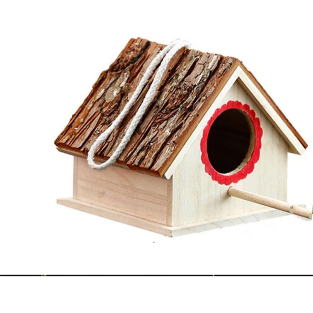 Bird House Bird Nest Outdoor Tree Parrot Breeding Box