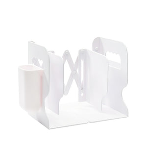 Retractable Bookends with Pen Holder