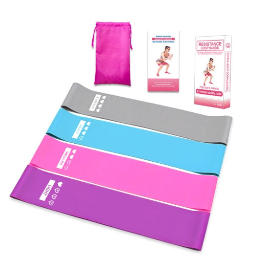 4-Piece Resistance Bands Set