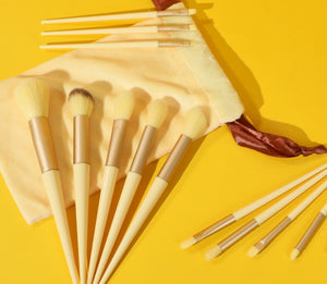 Complete 13-Piece Makeup Brush Collection