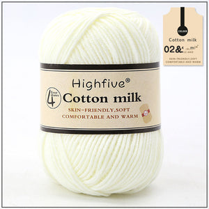 Milk Cotton Wool For Knitting Baby Crochet Yarn Wea