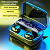 Waterproof Bluetooth Sports Earbuds with Digital Display