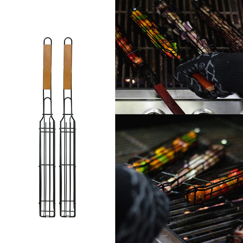 BBQ Grill Basket That Makes Everyone a Grilling Pro