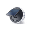 Round Solar Wall Light for Elegant Outdoor Ambiance