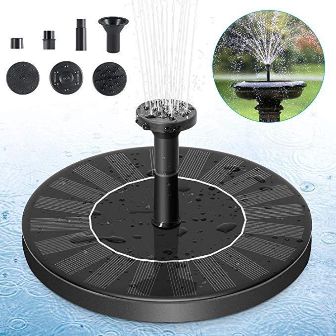 Solar Garden Fountain That Works Like Magic