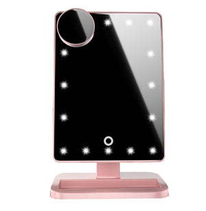 Smart LED Makeup Mirror with Bluetooth Speaker