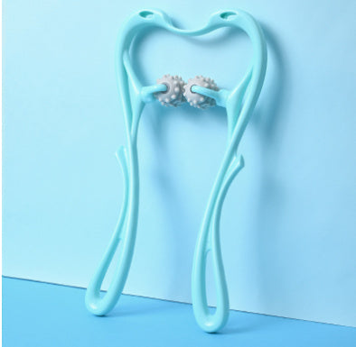 Six-Wheel Neck Massager with Crystal