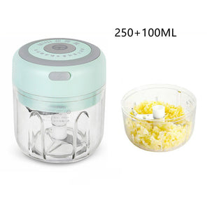 Mini Electric Garlic Chopper - USB Rechargeable