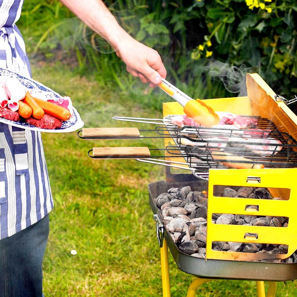 BBQ Grill Basket That Makes Everyone a Grilling Pro