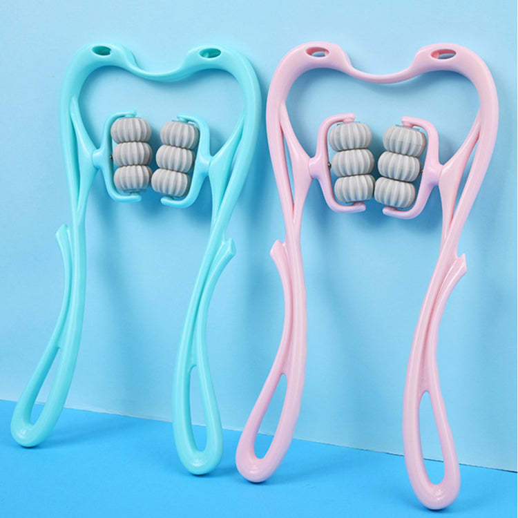 Six-Wheel Neck Massager with Crystal