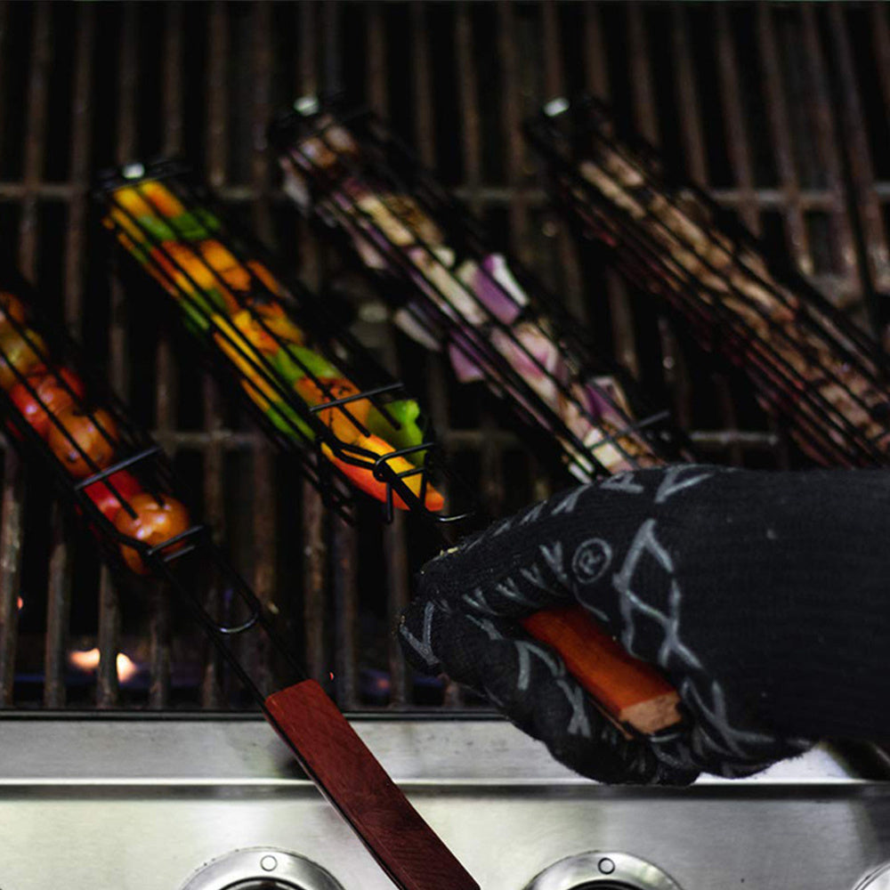 BBQ Grill Basket That Makes Everyone a Grilling Pro