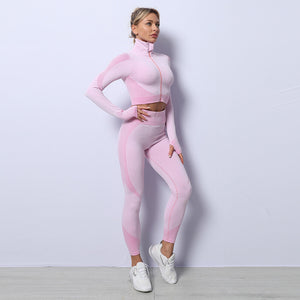 3-Piece Seamless Yoga Set