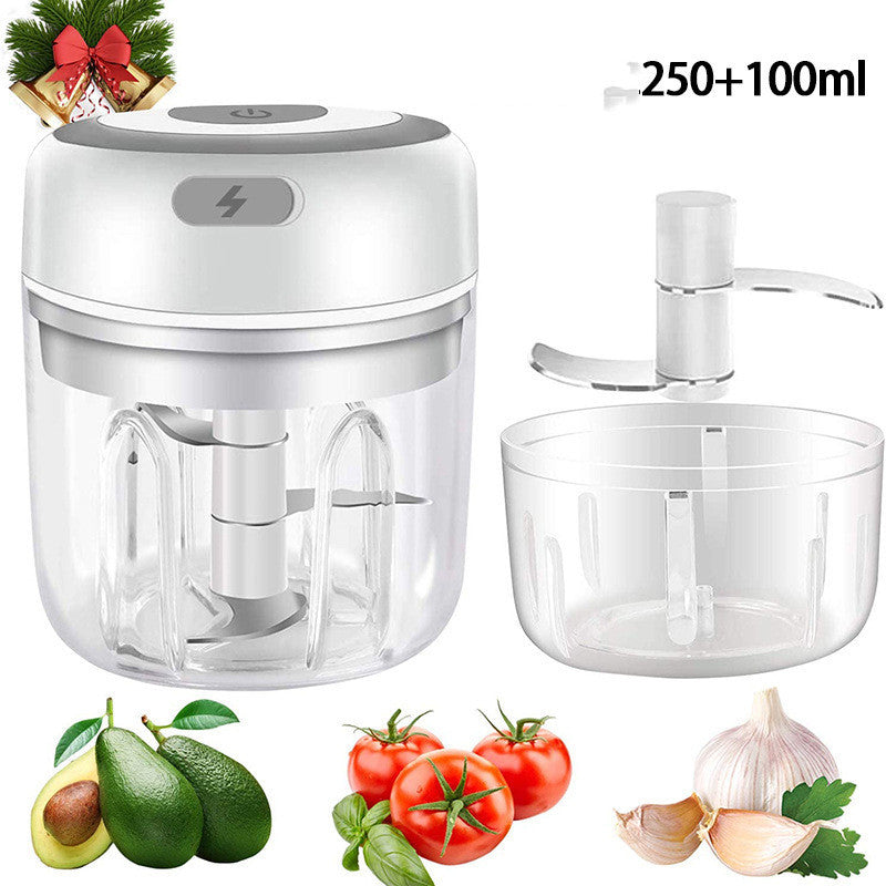 Mini Electric Garlic Chopper - USB Rechargeable