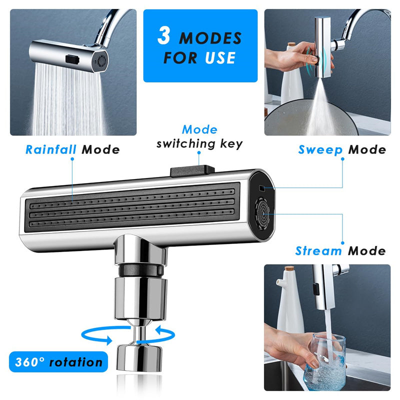 Universal Kitchen Faucet Waterfall Attachment