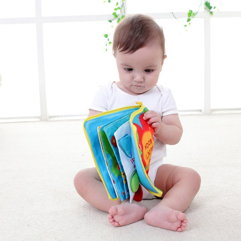 Baby Multi-Functional Soft Cloth Book