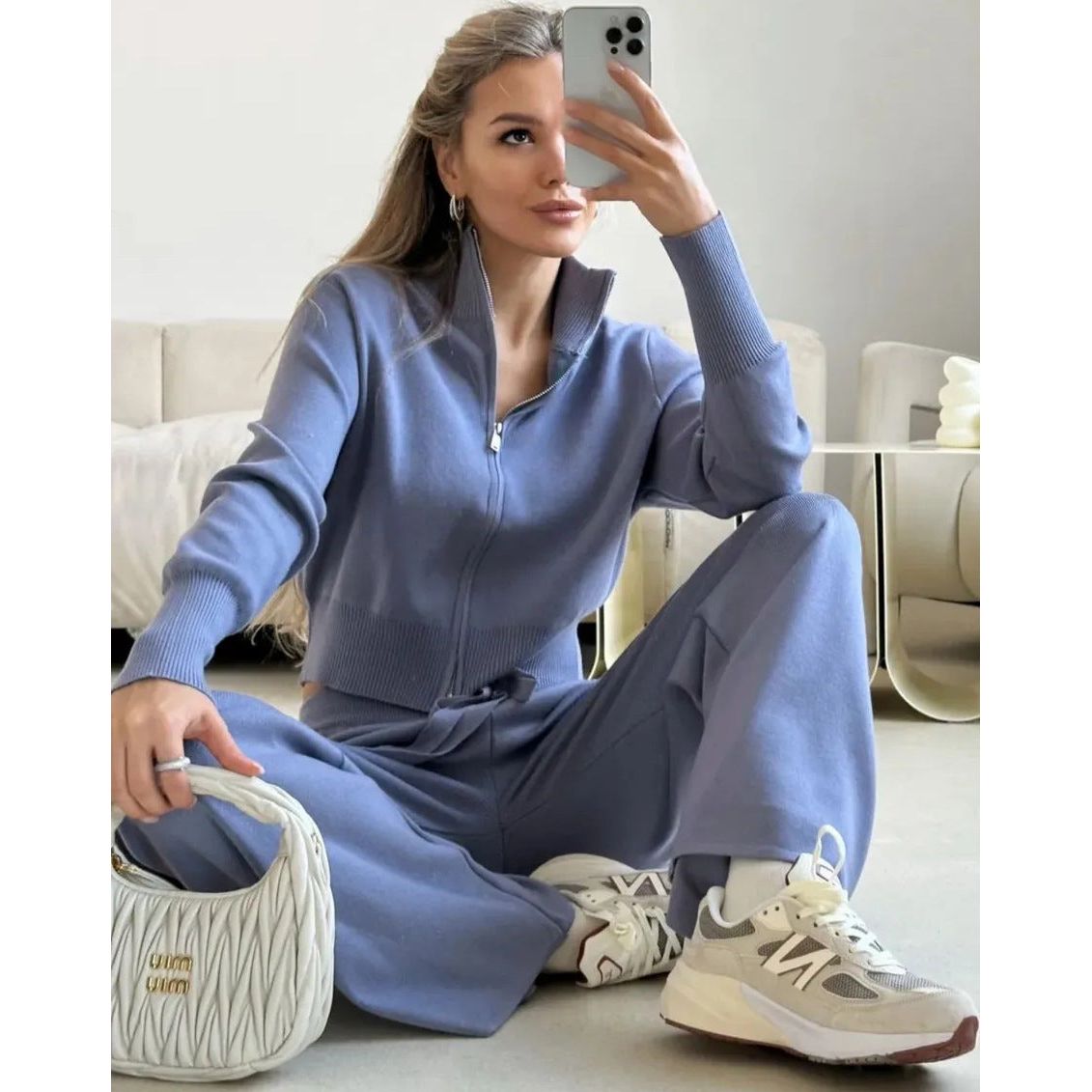 Two-piece Set Casual Cardigan Suit Women