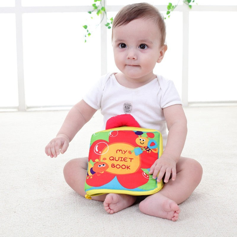 Baby Multi-Functional Soft Cloth Book