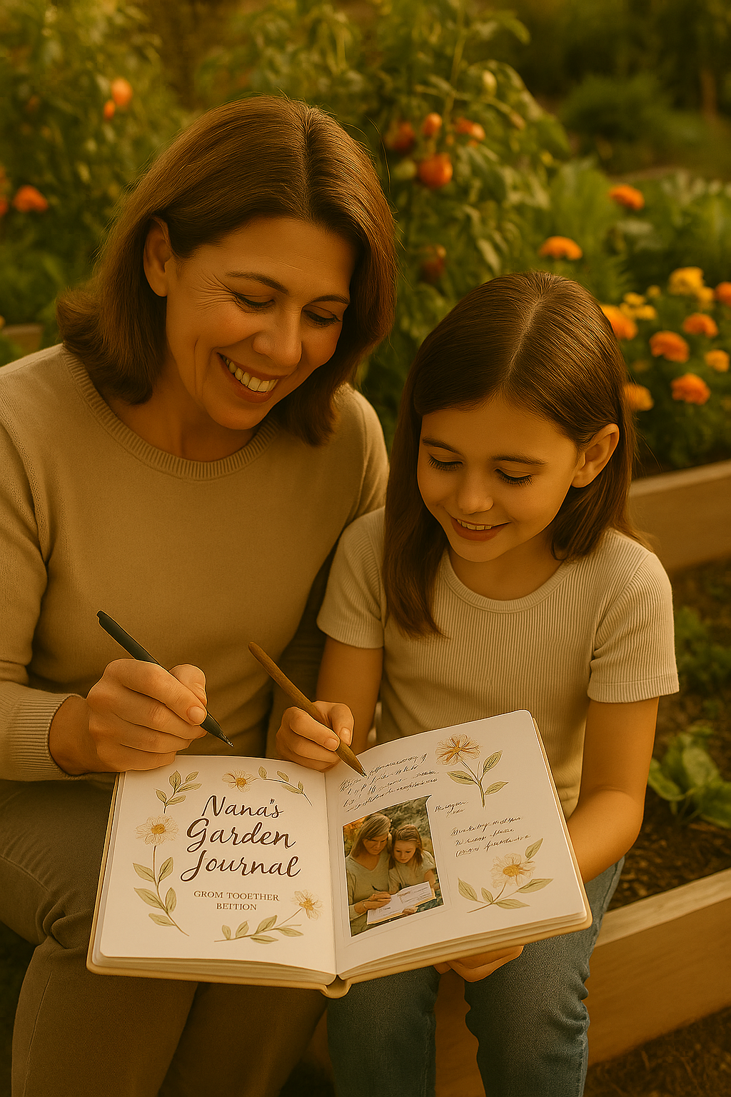 Nana’s Garden Journal Grow Together Edition