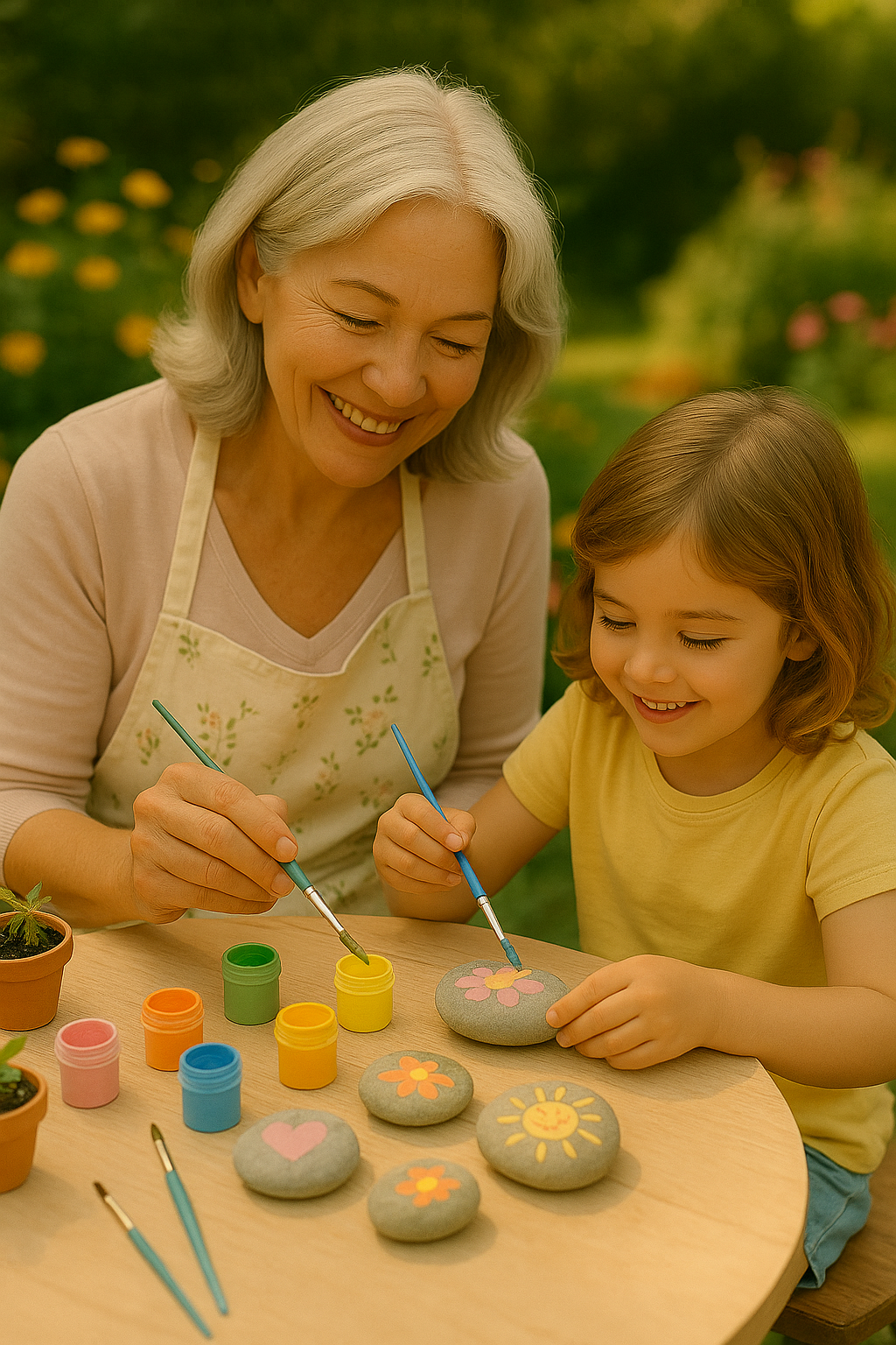 Paint Your Own Rock Garden Kit