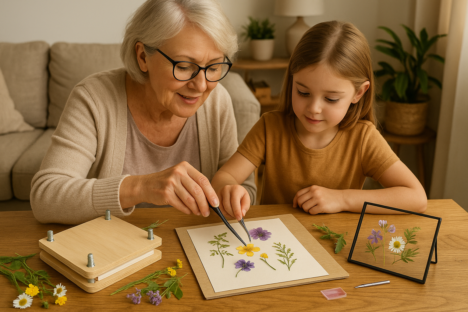 Pressed Flower Keepsake Craft Kit Create Lasting Floral Memories