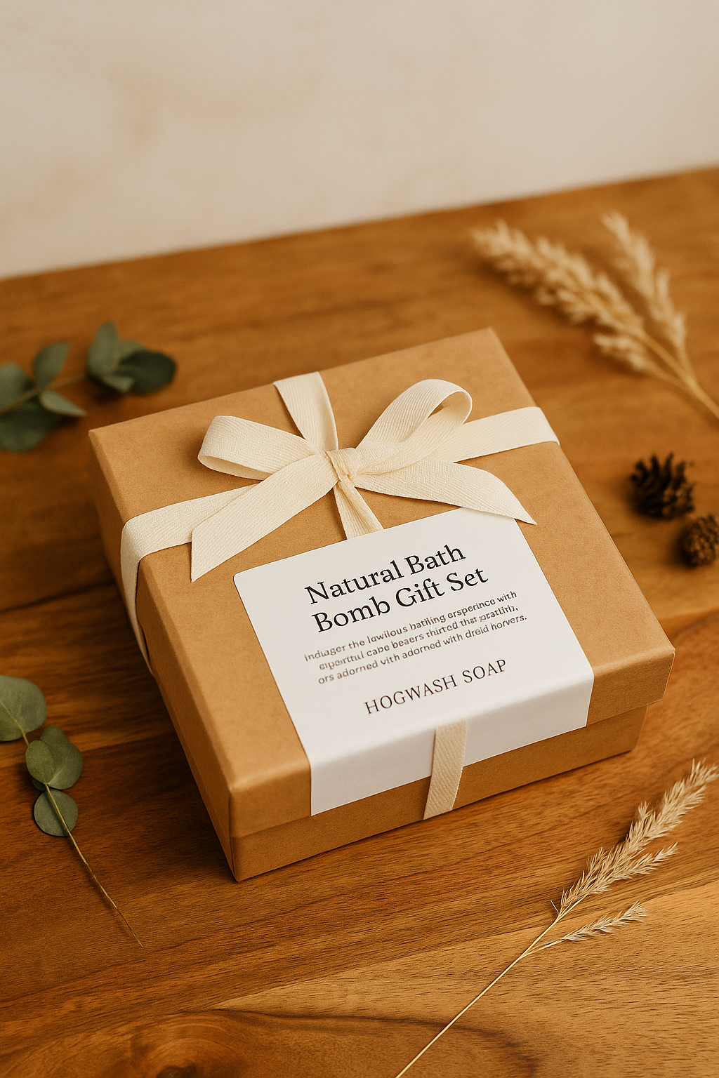 Natural Bath Bomb Gift Set