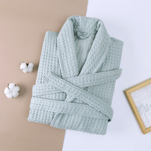 Cotton Waffle Robe