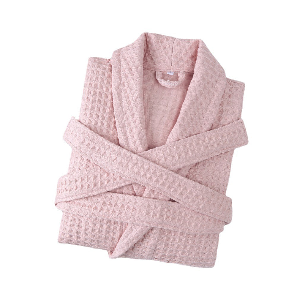 Cotton Waffle Robe