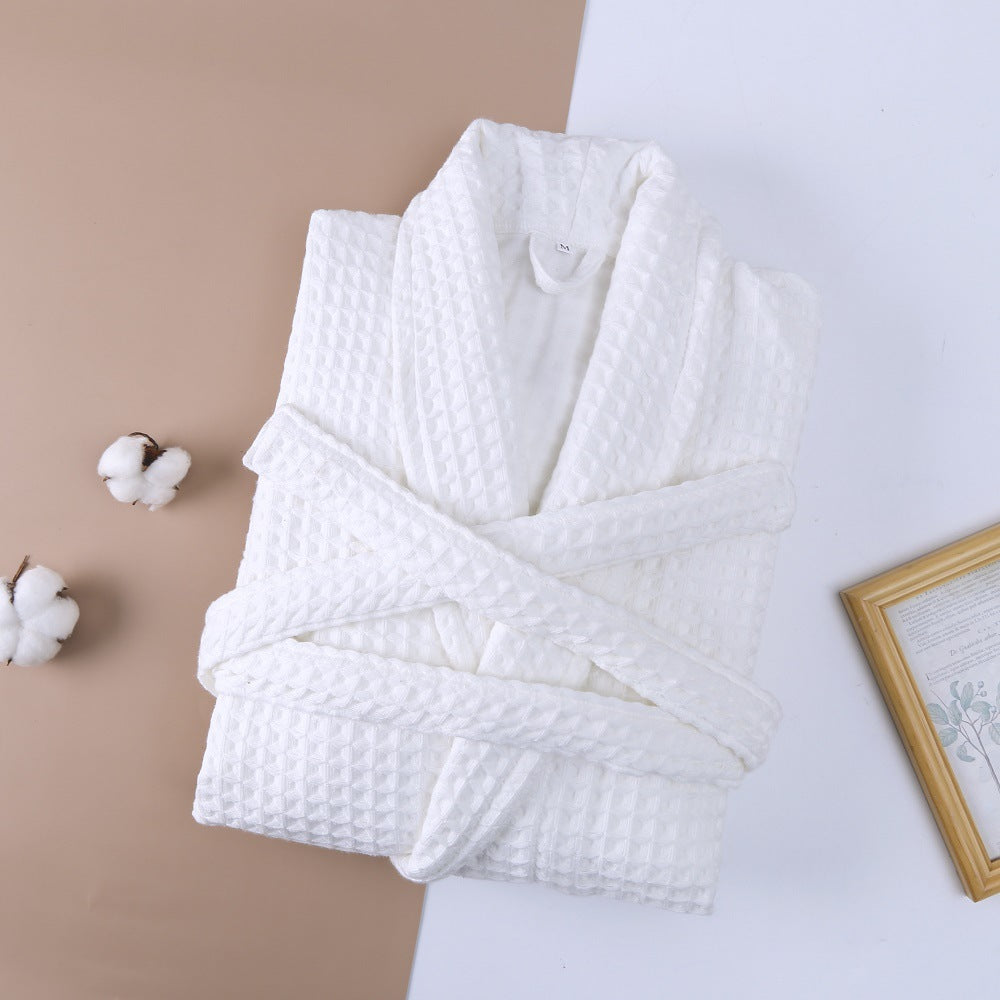 Cotton Waffle Robe