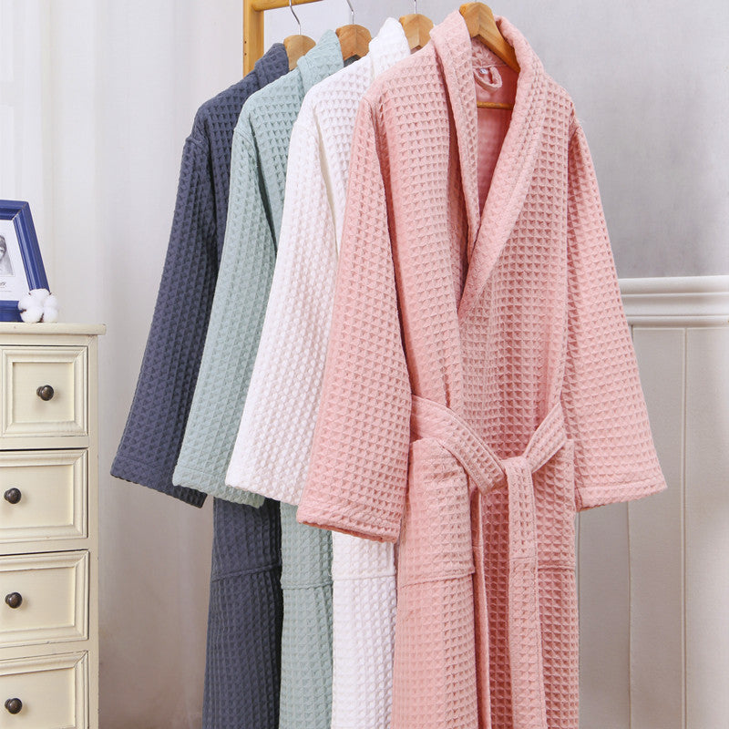 Cotton Waffle Robe