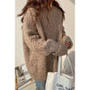 Mohair Sweater For Women For Autumn And Winter Outer Wear Thickened Loose Cozy Style Pullover Mid-length Twist Knitted Sweater