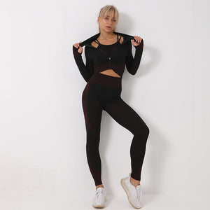 3-Piece Seamless Yoga Set
