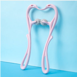 Six-Wheel Neck Massager with Crystal