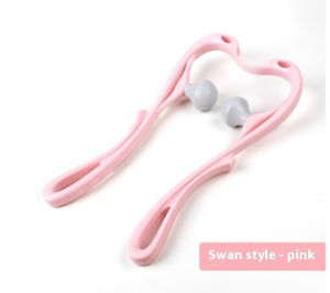 Six-Wheel Neck Massager with Crystal