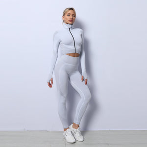 3-Piece Seamless Yoga Set