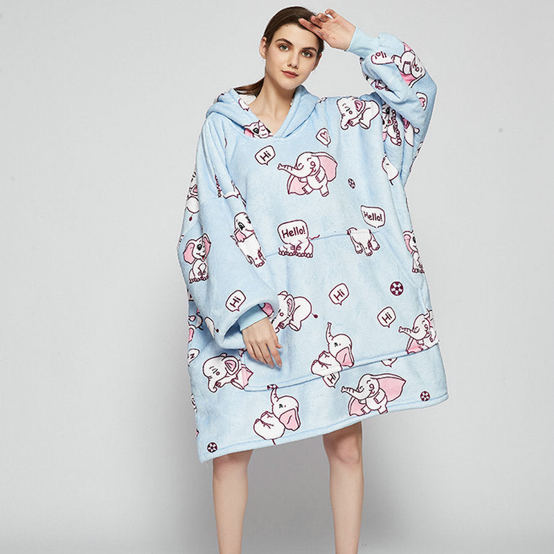 Oversized Blanket Hoodie