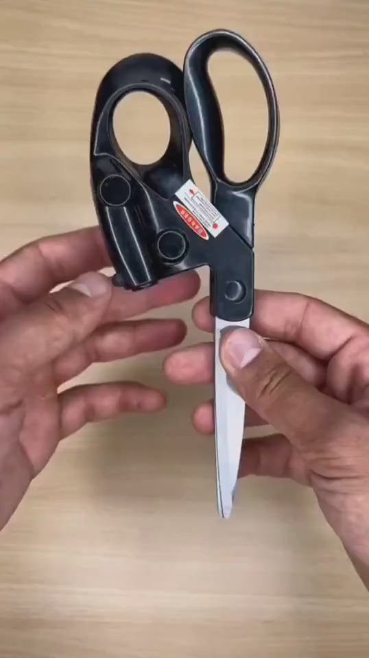 Professional Laser Guided Scissors For Home Crafts Wrapping Gifts Fabric Sewing Cut Straight Fast Scissor Shear